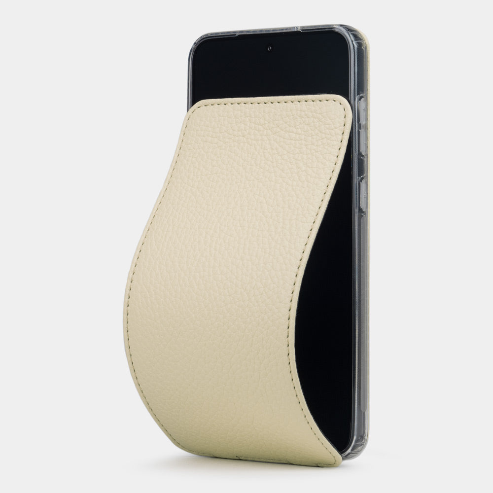 Flip Case Galaxy S23 Plus Leather Cream | Marcel Robert - 0