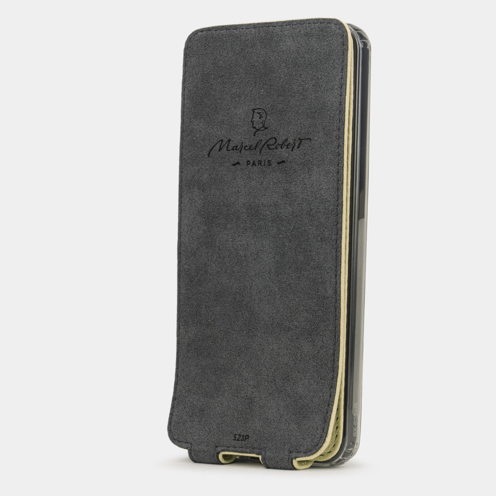 Flip Case Galaxy S23 Plus Leather Cream | Marcel Robert - 3
