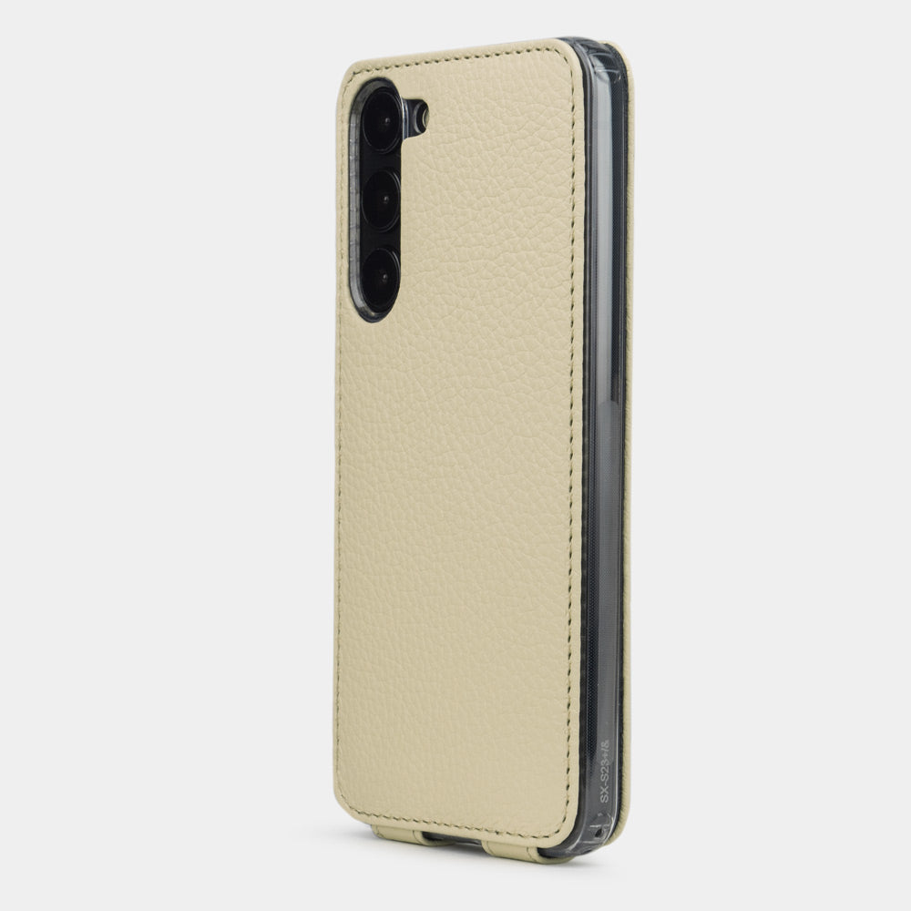 Flip Case Galaxy S23 Plus Leather Cream | Marcel Robert - 4