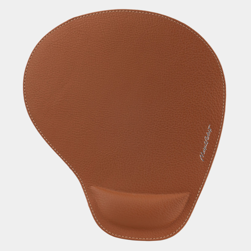 leather mouse pad caramel
