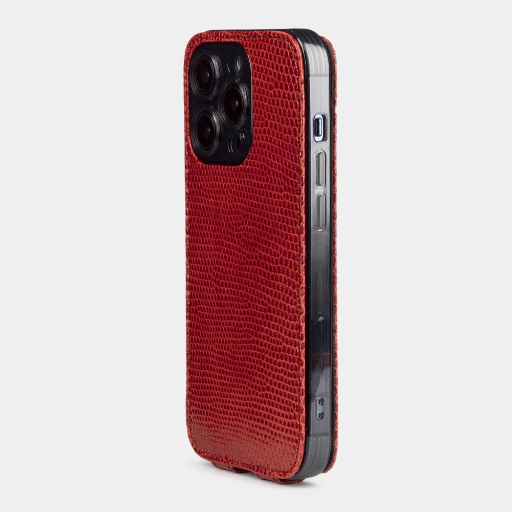 case iPhone 13 pro lizard red | Marcel Robert