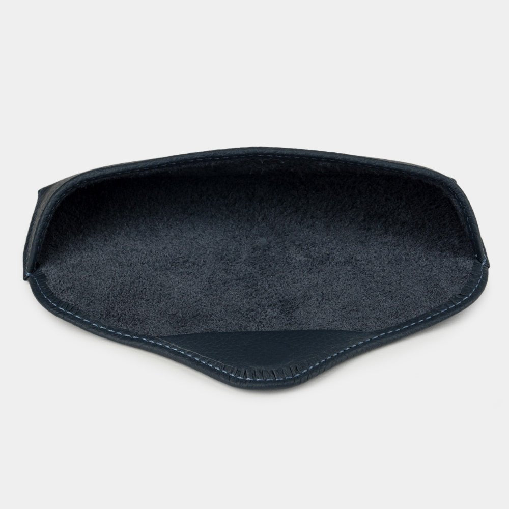 Blue Leather Glasses Case "Casual" | Marcel Robert - 4