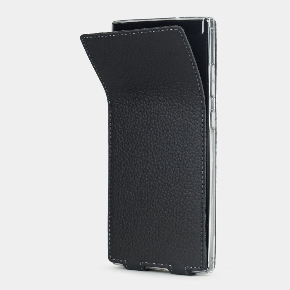 Premium Leather Case Galaxy S23 Ultra Black | Marcel Robert - 1