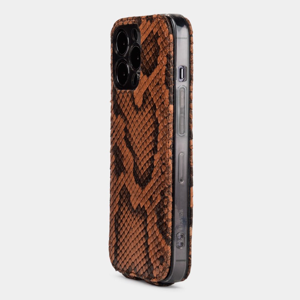Premium Python Case iPhone 13 mini Gold | Marcel Robert - 0