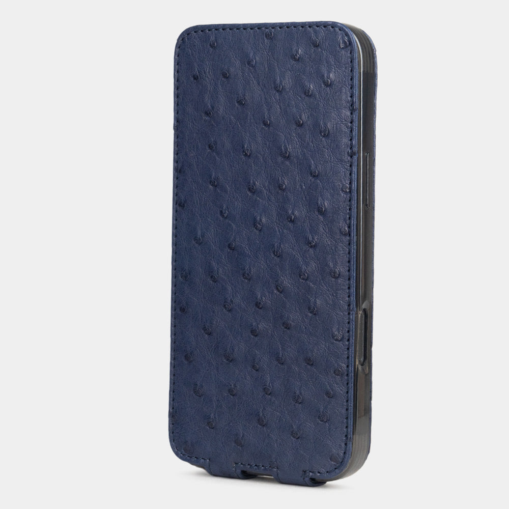 Case iPhone 17 Pro Max ostrich blue