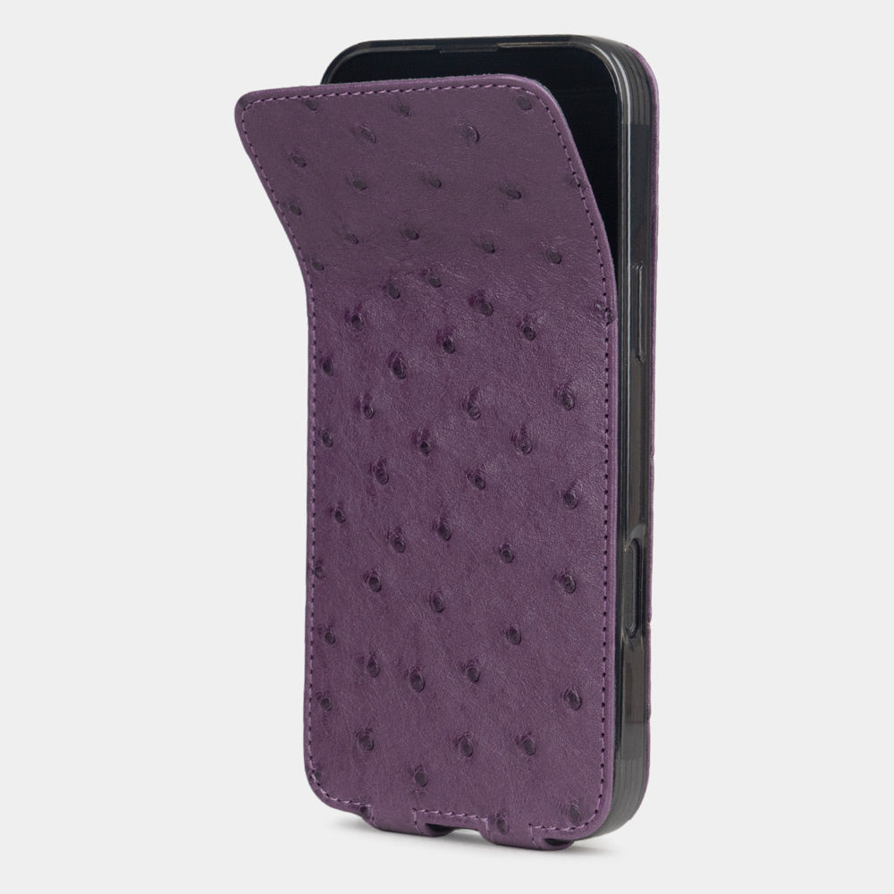 Case iPhone 17 Pro ostrich purple