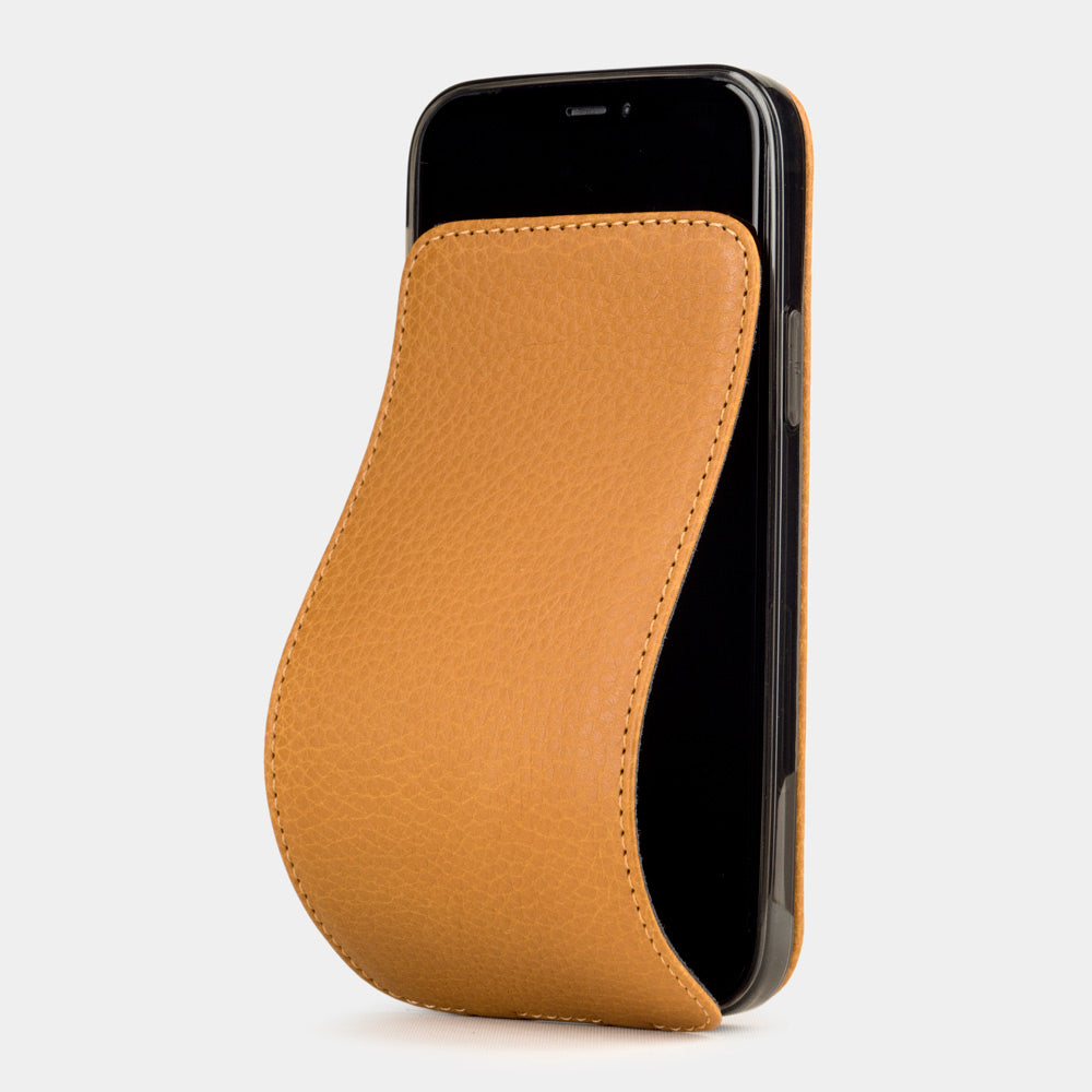 Leather Case for iPhone 12 Pro Max Caramel | Marcel Robert - 0