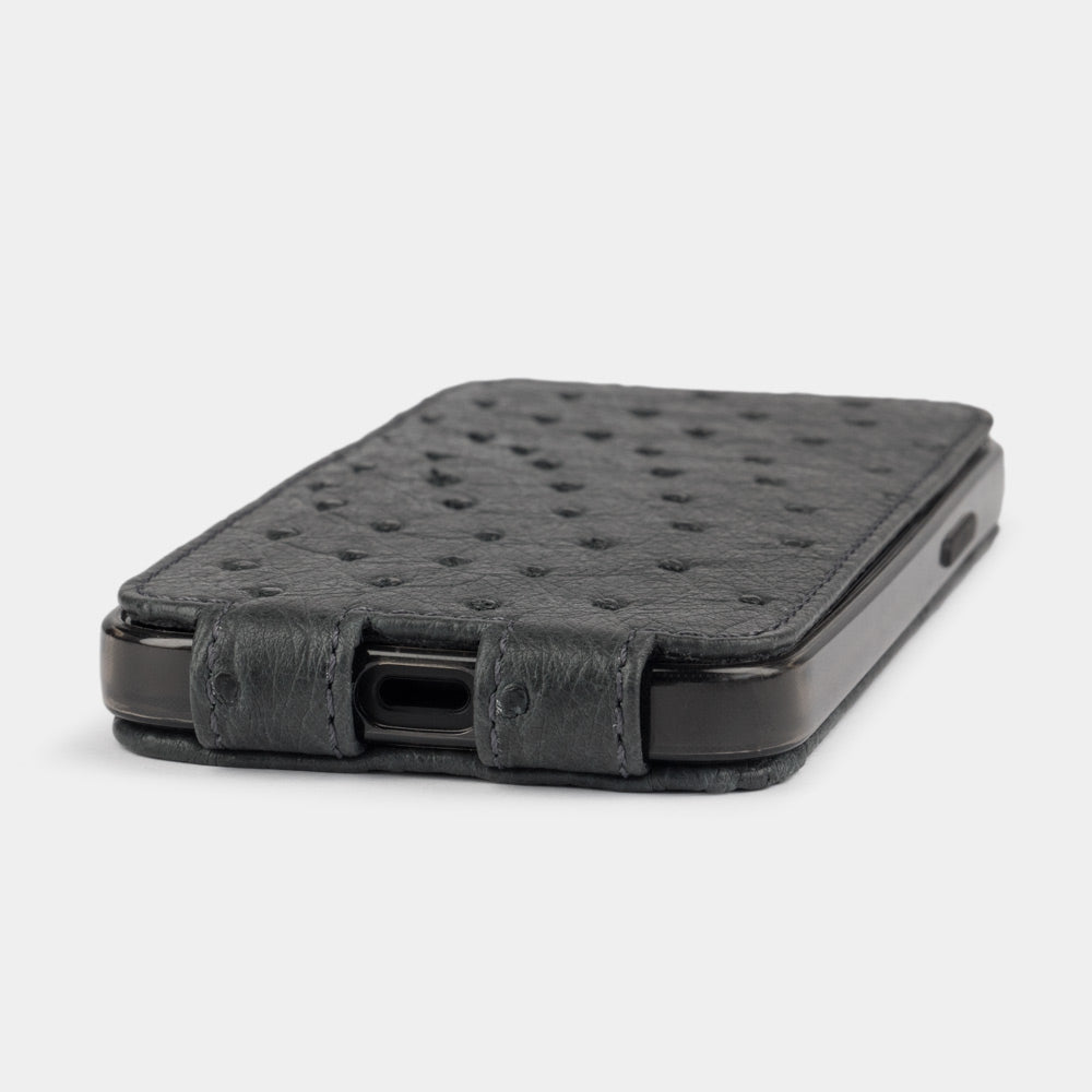 case iPhone 12 mini ostrich grey | Marcel Robert