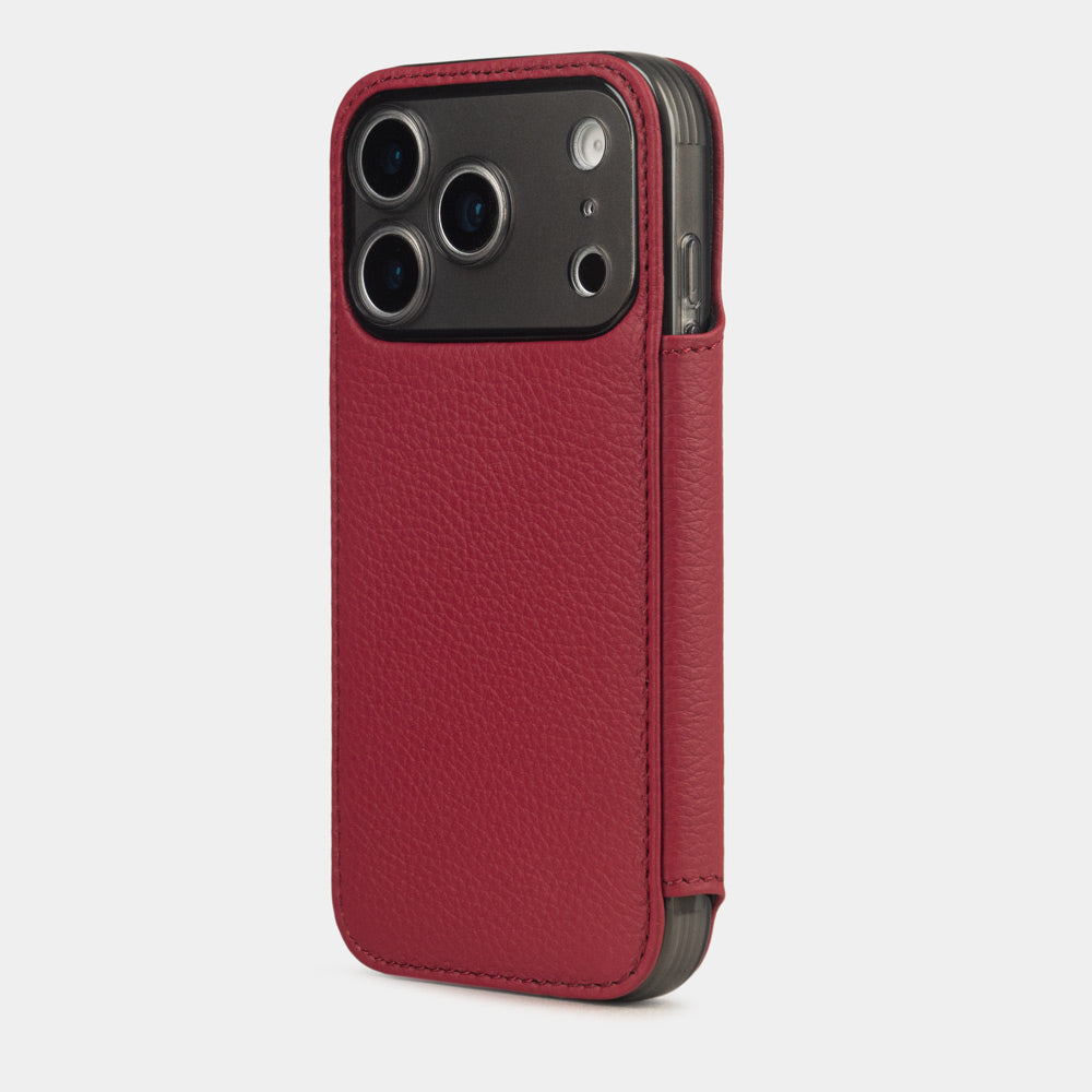 Folio case iPhone 17 Pro Max red