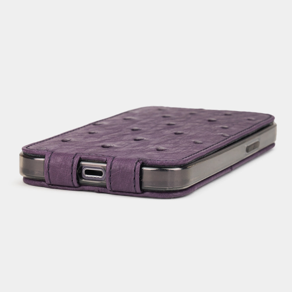 case iPhone 12 mini ostrich purple | Marcel Robert