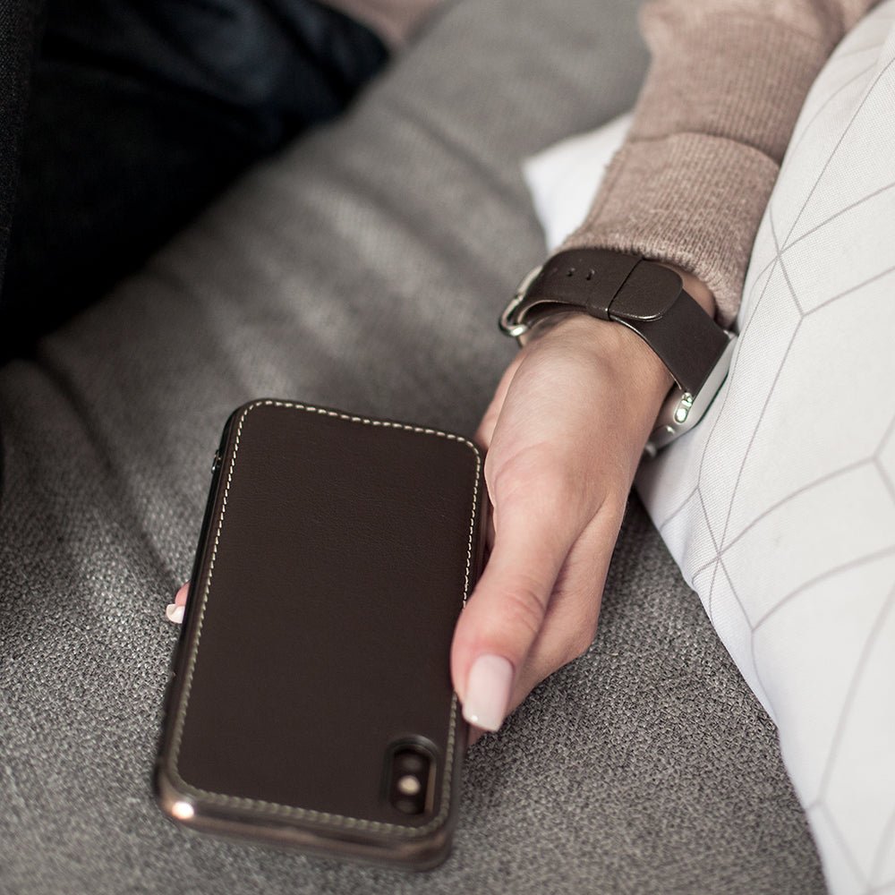 Leather Strap Apple Watch 45/46mm Brown | Marcel Robert - 3