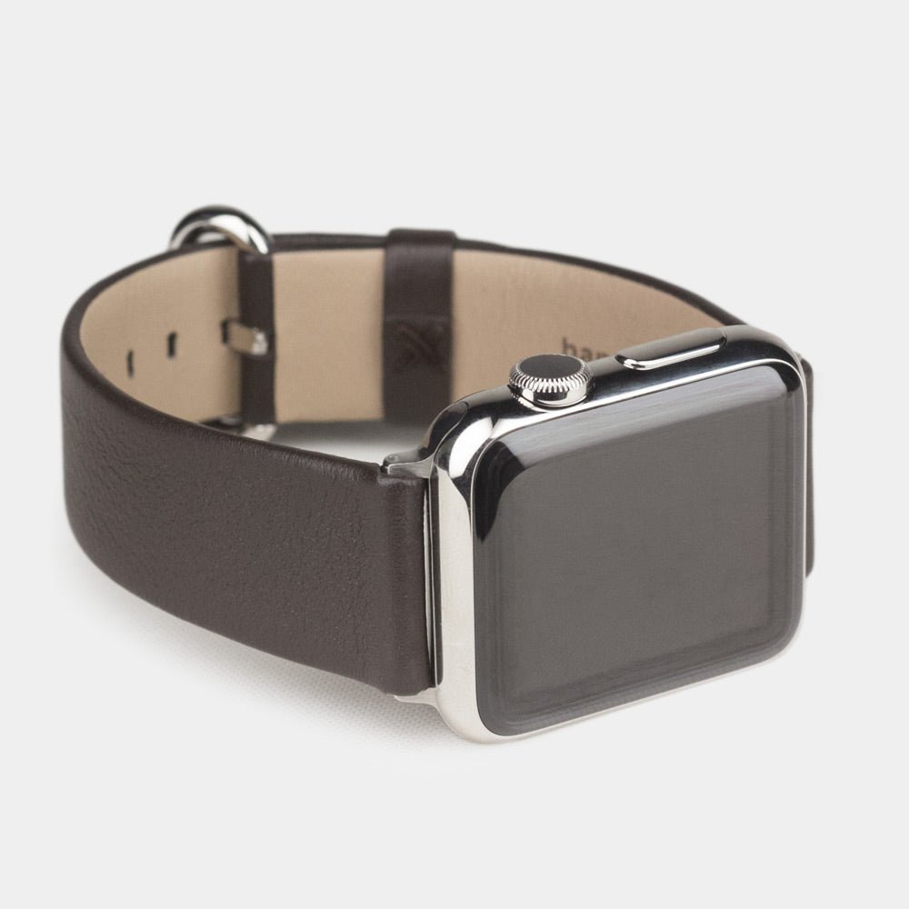 Leather Strap Apple Watch 45/46mm Brown | Marcel Robert - 5