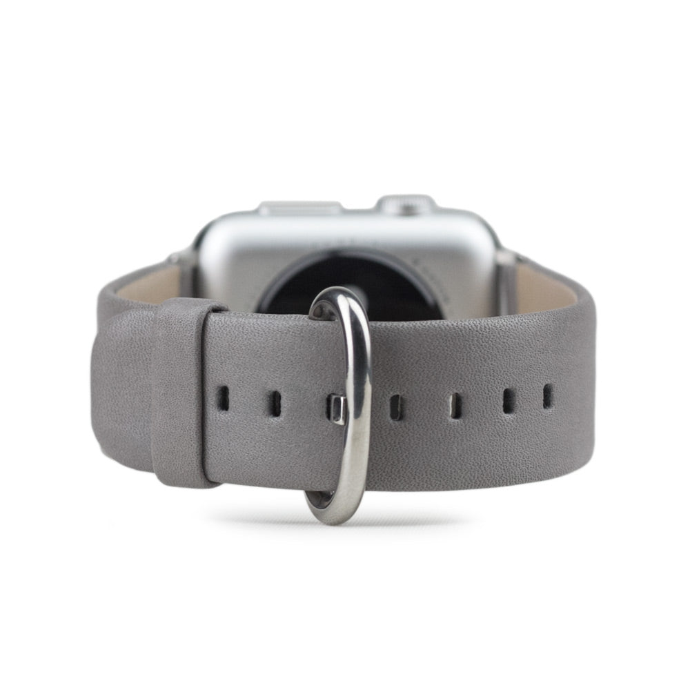Calfskin Strap Apple Watch 41/42mm Grey | Marcel Robert - 0