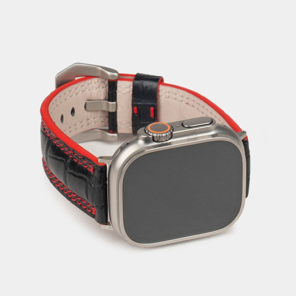 Real Alligator Strap Apple Watch Ultra 1 & 2 | Marcel Robert - 2
