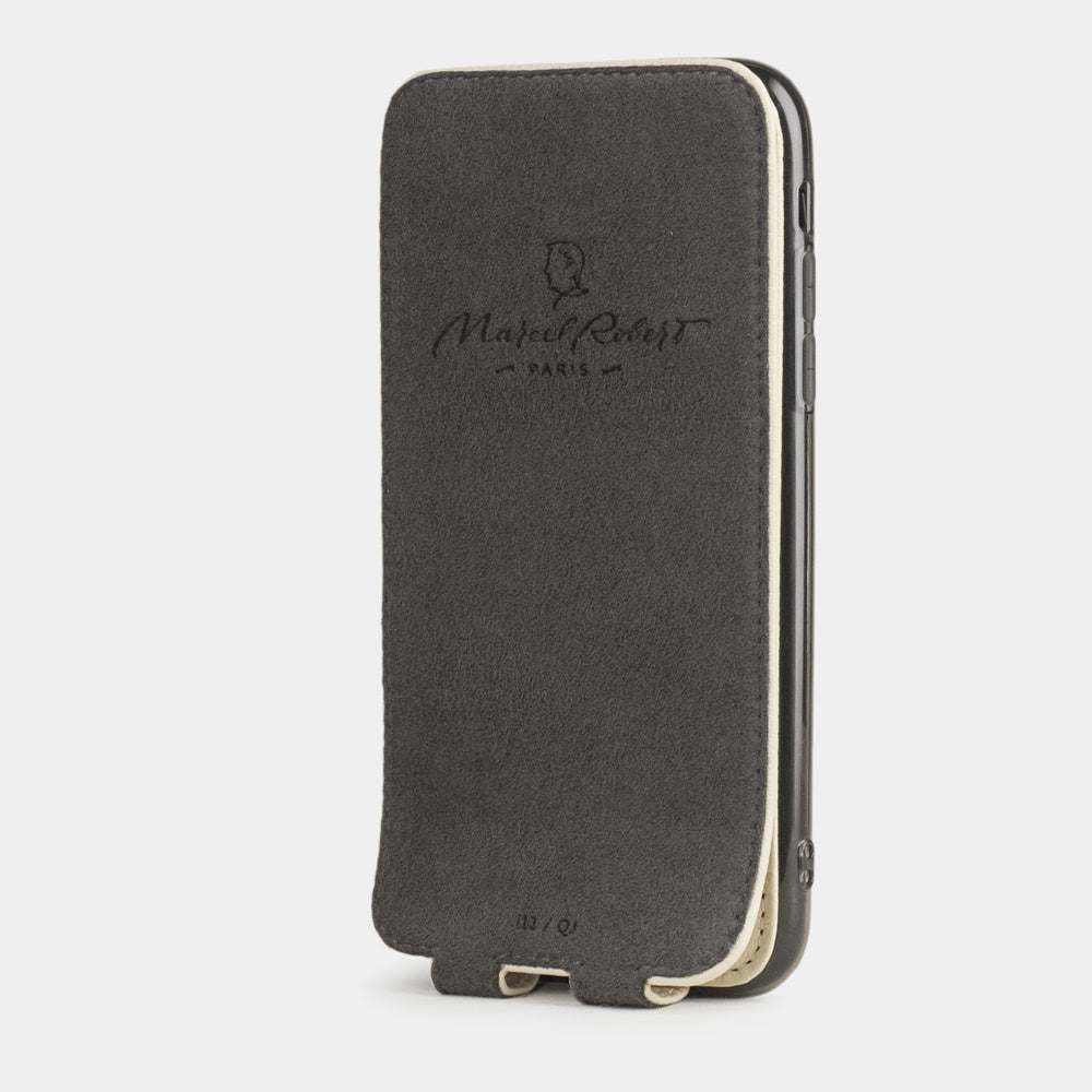 Premium Case iPhone XR Leather Cream | Marcel Robert - 9