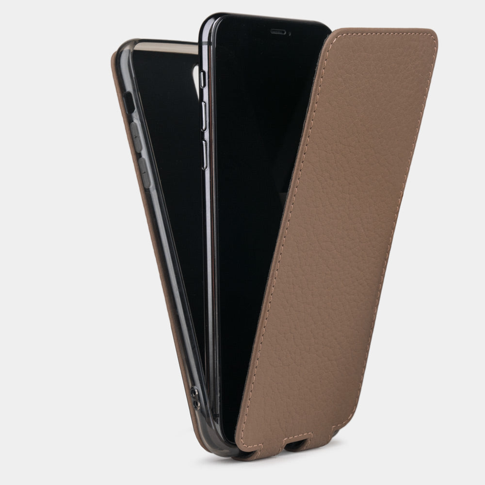 Premium Leather Case iPhone 11 Pro Max Brown Coffee | Marcel Robert - 3