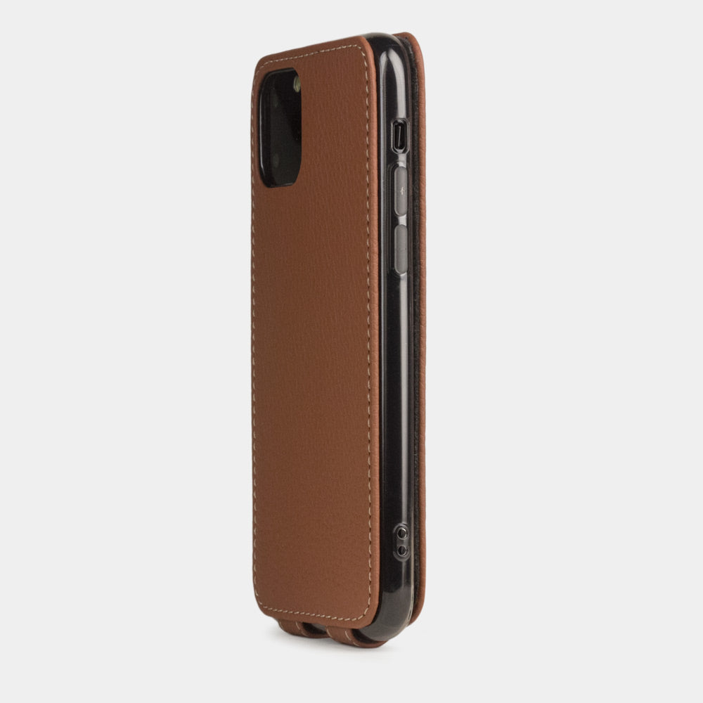 Leather Case iPhone 11 Pro Max Caramel | Marcel Robert - 5