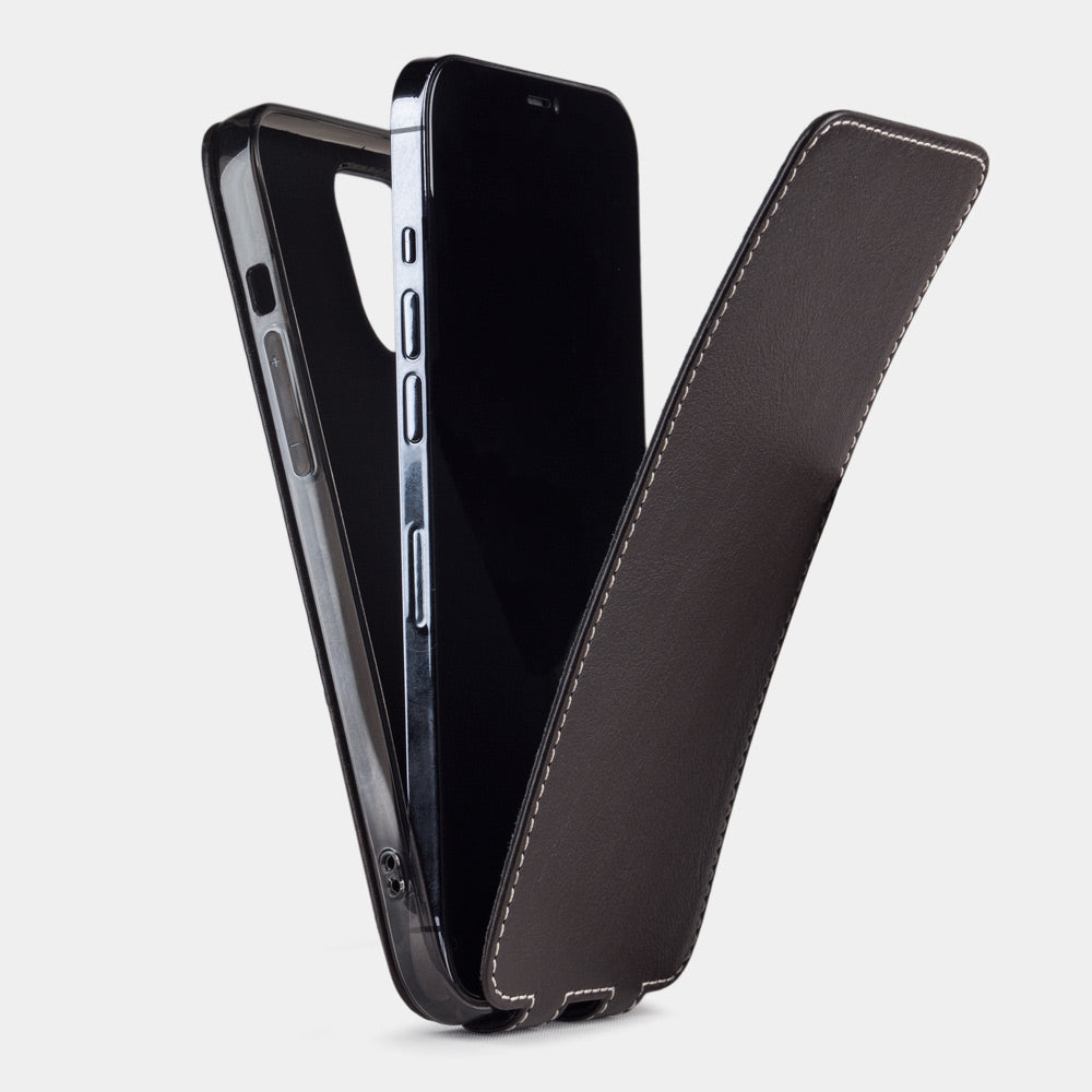 Premium Case iPhone 12 mini Brown Leather | Marcel Robert - 7