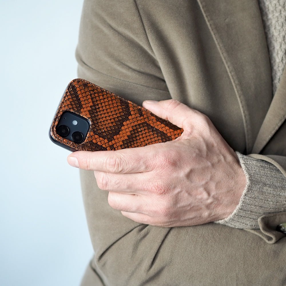 Premium Python Case iPhone 12 mini Gold | Marcel Robert - 10