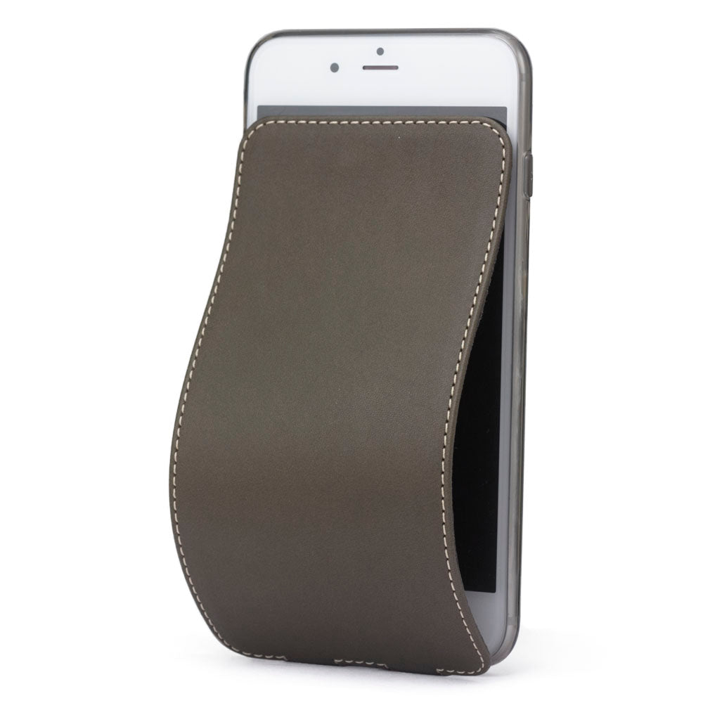 Premium Leather Case iPhone SE Khaki Green | Marcel Robert - 0