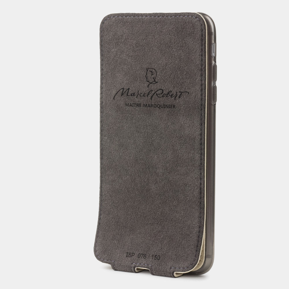 Premium Leather Case iPhone SE White | Marcel Robert - 3