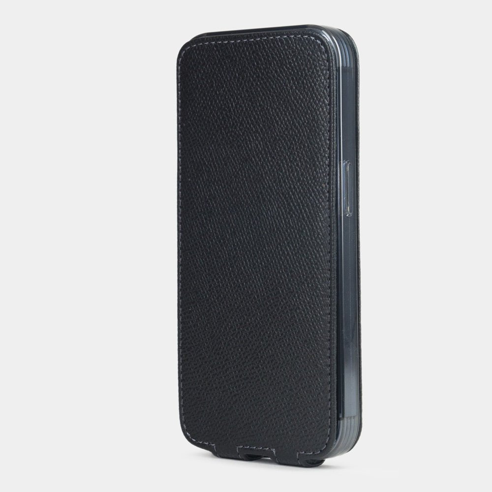Premium Black Leather Case iPhone 15 Pro Max | Marcel Robert - 5
