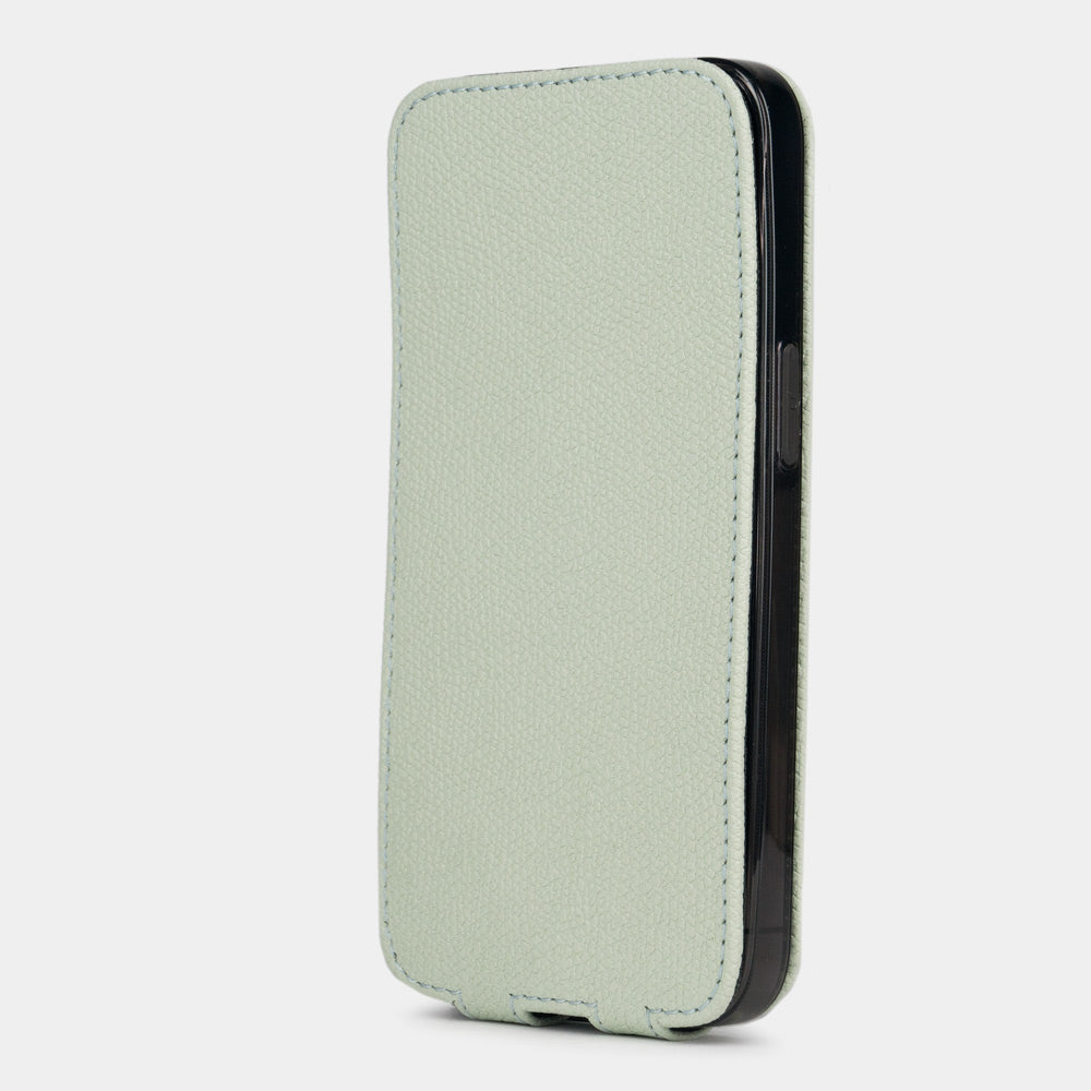 Luxury Green Leather Case for your iPhone 15 | Marcel Robert - 5