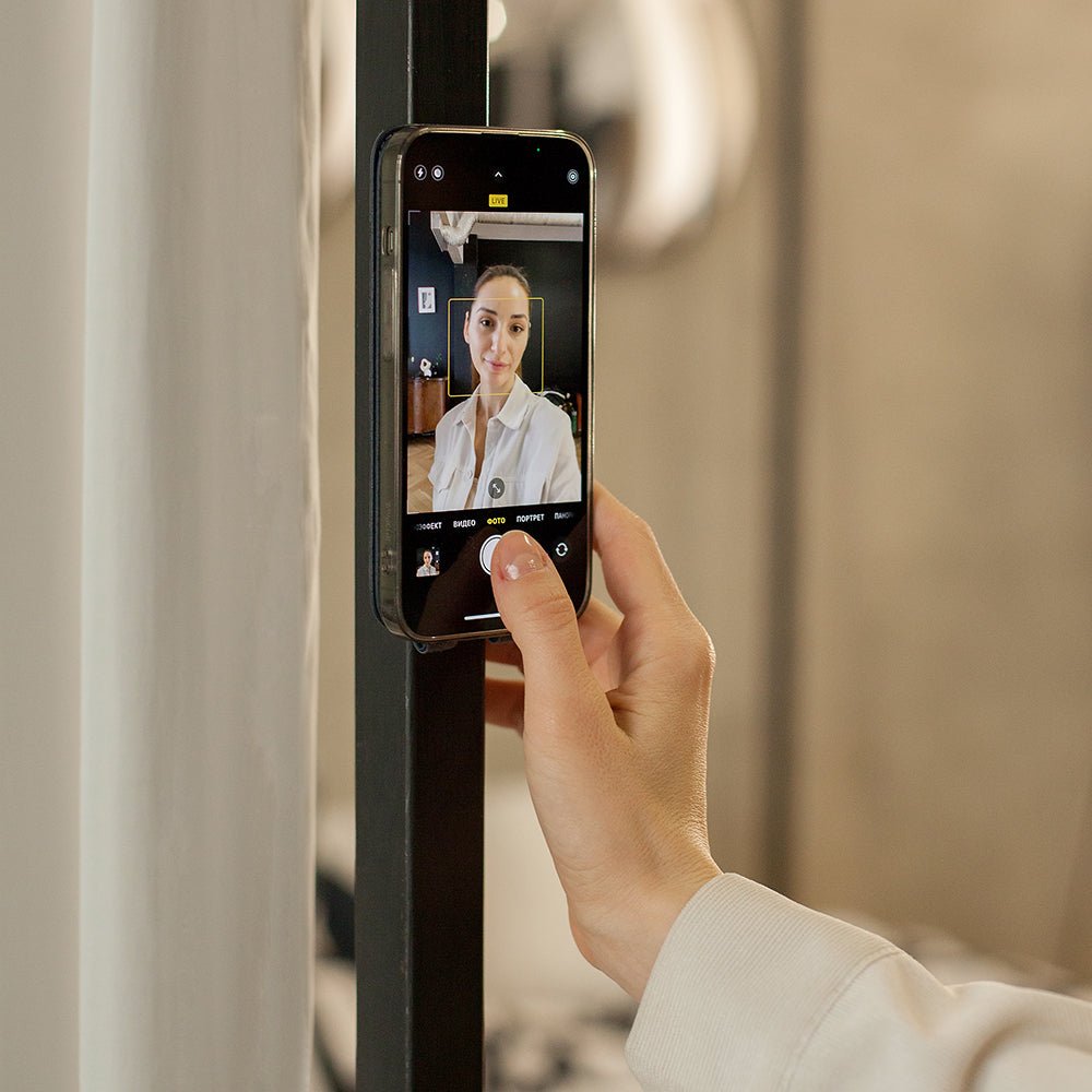 Ostrich Leather Case iPhone 12 mini Green | Marcel Robert - 2