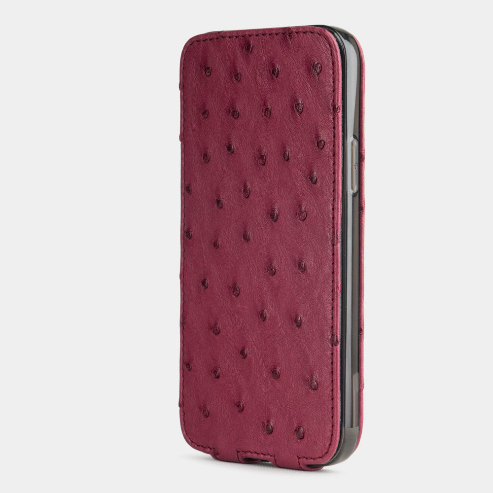 case iPhone 12 Pro ostrich fuchsia | Marcel Robert