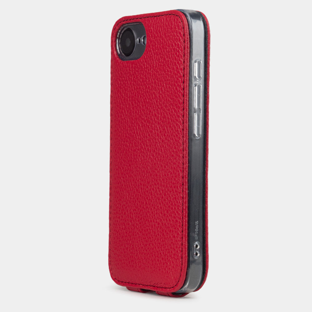 Luxury Leather Flip Cover iPhone 16E