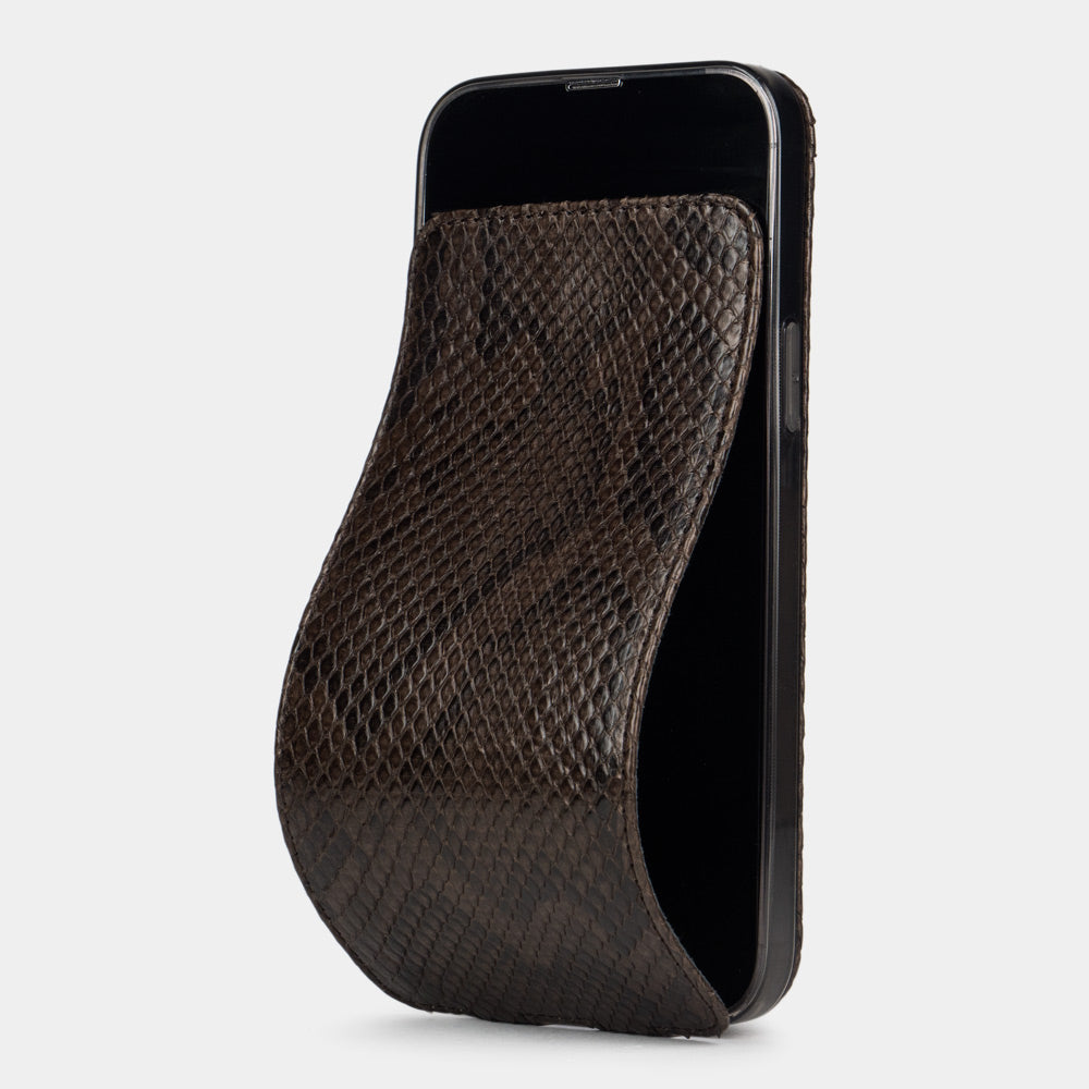 Premium Python Case iPhone 13 mini Brown | Marcel Robert - 0