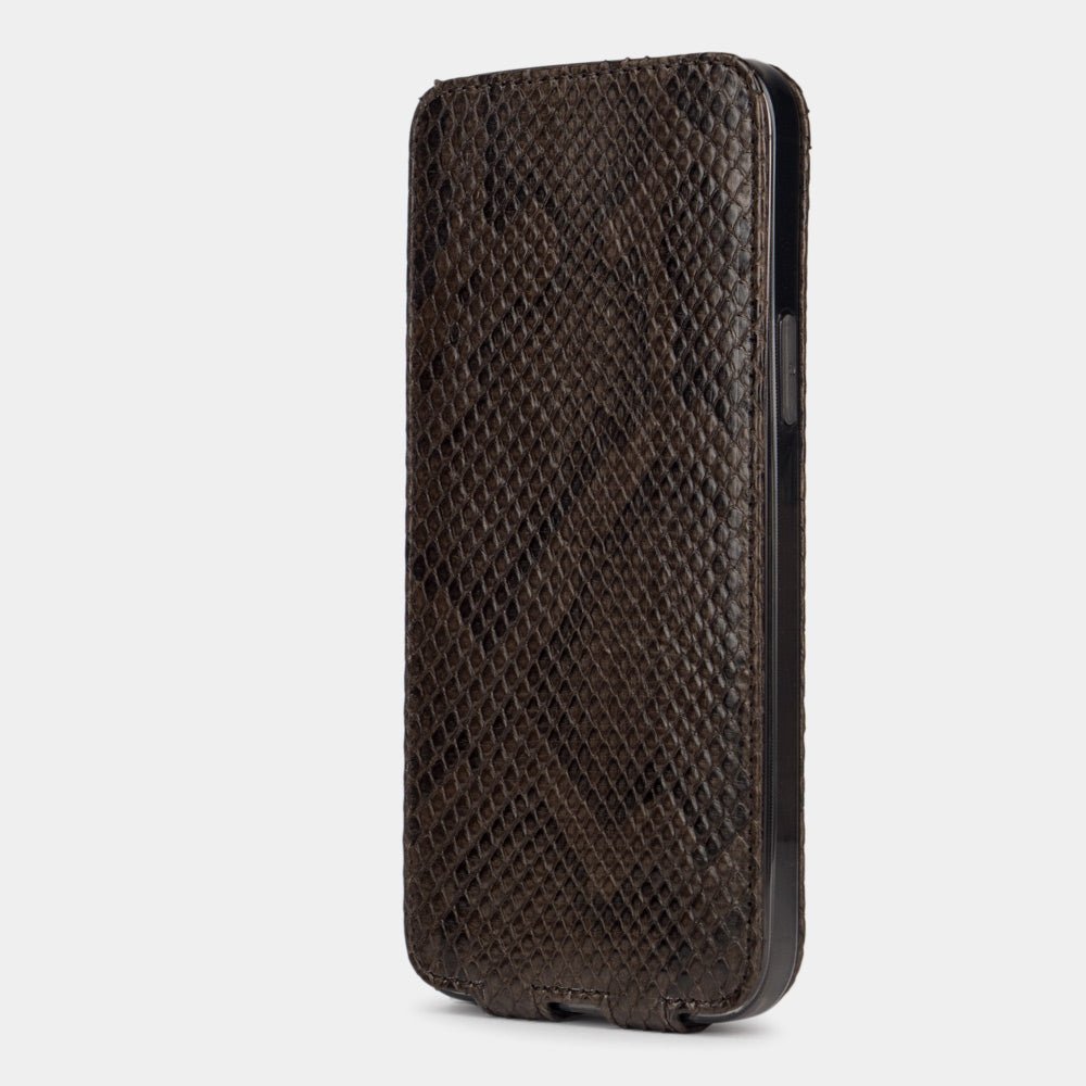 Premium Python Case iPhone 13 mini Brown | Marcel Robert - 1