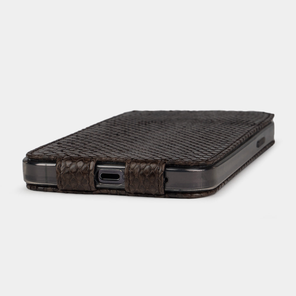 Premium Python Case iPhone 13 mini Brown | Marcel Robert - 7